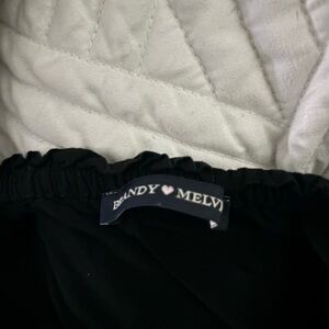 Brandy Melville black off the shoulder